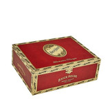 Brick House Mighty Mighty Cigars 25Ct. Box, red and gold decorative cigar box with Brick House logo and ornate border design.