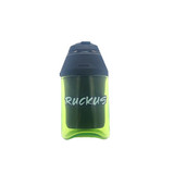 Ruckus Glass Proxy Glass Attachment-Green, transparent green glass attachment with black top and Ruckus branding, for stylish and safe glass protection.