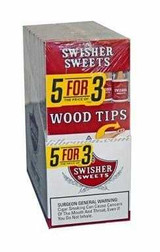 Swisher Sweets Wood Tip Cigarillos Pack 5FOR3
