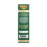 King Palm Wraps King Palm Hemp Wraps w/ Paper Tips, back of packaging detail view showing product description and warnings.