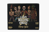 Lion Rolling Circus Hemp Gold King Size Cone 5ct, packaged box with colorful circus-themed characters on the front.
