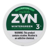 Zyn Nicotine Pouches Wintergreen 3 Mg 15/5 Tins
