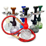 The Chico MYA Hookah with wire Basket