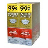 Swisher Sweets Cigarillos Foil Island Madness 30 Pouches of 2