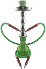 Dual Hose Hookah Pipe 19 inch with case