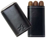 XIKAR ENVOY 3 CIGAR CASE BLACK