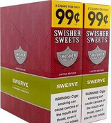 Swisher Sweets Cigarillos Foil Swerve 30 Pouches of 2