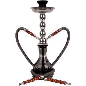Dual Hose Hookah Pipe 19 inch with case - Buitrago Cigars