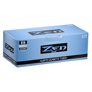 Zen Cigarette Filter Tubes King Size White 250 Ct. Box