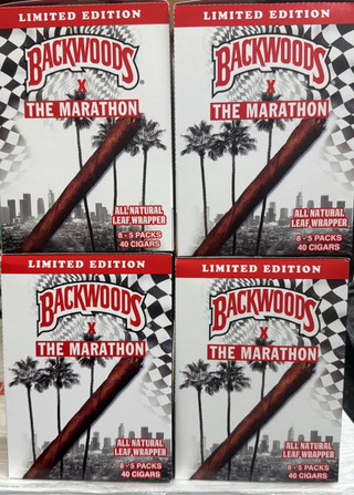 marathon cigarettes brand (Exclusive Premium Blend) (Ultra) L-20-H - Cyprus and Greece Backwoods The Marathon Limited Edition