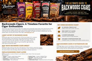 Backwoods Cigars Guide: Flavors, Types & Where to Buy Online