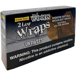 Good Times Sweet Woods UnSweet Wraps 30 Packs of 2