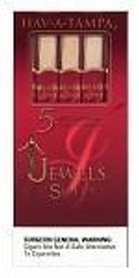 Altadis Hav-A-Tampa Jewels Sweet Cigars Pack, image of a box containing five cigars with a red and gold design. Altadis Hav-A-Tampa Jewels Sweet Cigars Pack, image of a box containing five cigars with a red and gold design.