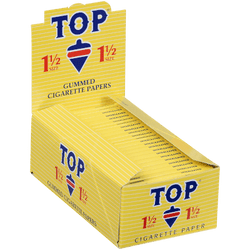 TOP Fine Gummed Cigarette Papers 1 1/2 24Ct TOP Fine Gummed Cigarette Papers 1 1/2 24Ct