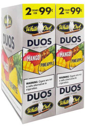 White Owl Cigarillos Duos Mango Pineapple 30/2