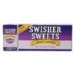 Swisher International Swisher Sweets Little Cigars Grape, box of grape flavored little cigars with purple packaging Swisher International Swisher Sweets Little Cigars Grape, box of grape flavored little cigars with purple packaging