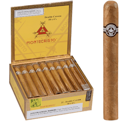 Montecristo Cigars Double Corona Natural 25 Ct. Box 6.25X50 Montecristo Cigars Double Corona Natural 25 Ct. Box 6.25X50