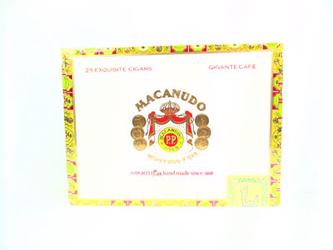 Macanudo Cafe Cigar Gigante 25 Ct. Box 6.00X60 Macanudo Cafe Cigar Gigante 25 Ct. Box 6.00X60
