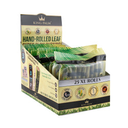 King Palm Pre-Roll Wraps - 25PK | King XL | 8pc Display King Palm Pre-Roll Wraps - 25PK | King XL | 8pc Display