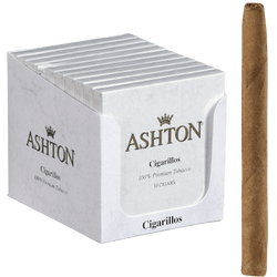 Ashton Cigarillos 10/10 Packs Natural Ashton Cigarillos 10/10 Packs Natural