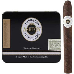 Ashton Classic Esquire Cigarillo Maduro 10/10 Tins