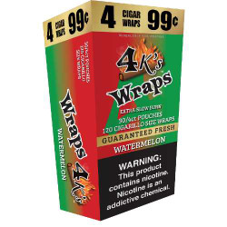 4 Kings Wraps 30/4 Pouches Watermelon