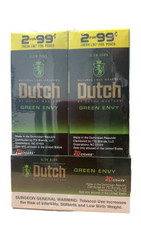 Dutch Masters Cigarillos Foil Green Envy 30 Pouches of 2