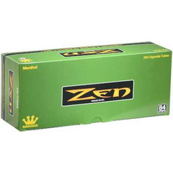Zen Cigarette Filter Tubes King Size Menthol 200 Ct. Box
