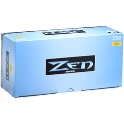 Zen Cigarette Filter Tubes 100mm White 250 Ct. Box Zen Cigarette Filter Tubes 100mm White 250 Ct. Box
