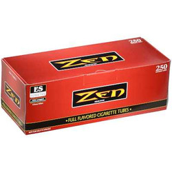 Zen Cigarette Filter Tubes King Size Full Flavor 250 Ct. Box