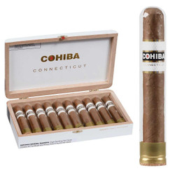 Cohiba Cigars Connecticut Robusto Tubo 10 Ct. Box 5.00x50