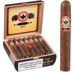 Joya De Nicaragua Cigars Antano 1970 Robusto Grande 20 Ct. Box 5.50X52, with a single cigar shown outside the box, featuring its band design.