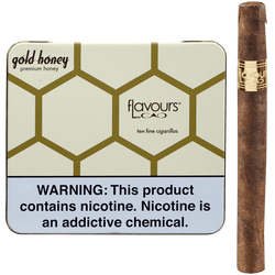 CAO Cigars Flavours Gold Honey Cigarillos 10/10 Tins 4.00X30 CAO Cigars Flavours Gold Honey Cigarillos 10/10 Tins 4.00X30