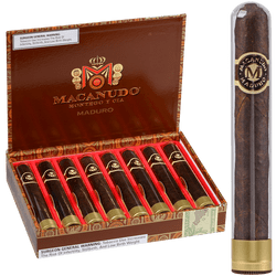 Macanudo Cigars Maduro Crystal Tubos 8 Ct. Box 5.50X50 Macanudo Cigars Maduro Crystal Tubos 8 Ct. Box 5.50X50