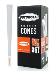 Futurola Cones Party Size Classic White 567ct Futurola Cones Party Size Classic White 567ct