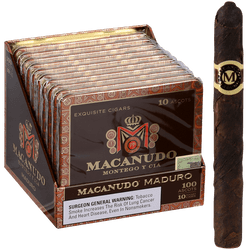 Macanudo Cigars Maduro Ascots 10/10 Tins 4.19X32 Macanudo Cigars Maduro Ascots 10/10 Tins 4.19X32