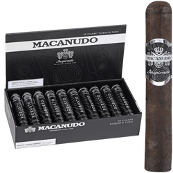 Macanudo Cigars Inspirado Black Tubo 20 Ct. Box 4.87x48 Macanudo Cigars Inspirado Black Tubo 20 Ct. Box 4.87x48