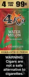 4 Kings Cigars Watermelon 15 Pouches of 4