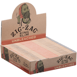 Zig Zag Unbleached King Size Slim Papers 24ct Zig Zag Unbleached King Size Slim Papers 24ct