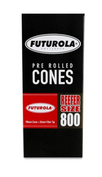 Futurola Cones Reefer Size Classic White 800 Ct Futurola Cones Reefer Size Classic White 800 Ct