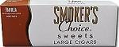 Prime Time Smokers Choice Filtered Cigars Vanilla, a pack of flavored filtered cigars with vanilla flavor. Prime Time Smokers Choice Filtered Cigars Vanilla, a pack of flavored filtered cigars with vanilla flavor.