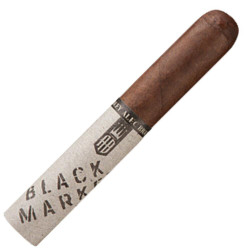 Alec Bradley Cigars Black Market Gordo 22Ct. Box, a cigar with a brown wrapper and a band that reads 'Black Market'. Alec Bradley Cigars Black Market Gordo 22Ct. Box, a cigar with a brown wrapper and a band that reads 'Black Market'.