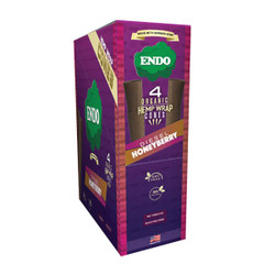 Endo Organic Hemp Wrap Cones Diesel Honeyberry 4pk 15pc Endo Organic Hemp Wrap Cones Diesel Honeyberry 4pk 15pc