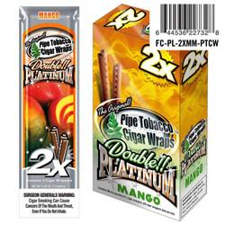 Double Platinum Blunt Wraps Mello Mango 25/2 Ct