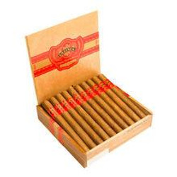 La Finca Tierra Brava Robusto Cigars 20Ct. Box, opened box of cigars with 20 robusto-sized cigars neatly arranged inside.