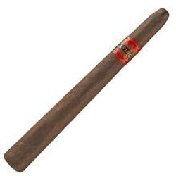 La Finca Pyramide Cigars 20Ct. Bundle, image of a single cigar with a tapered shape and a red band on its dark brown wrapper.