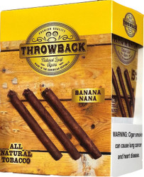 Throwback Natural Leaf Cigars Banana Box Throwback Natural Leaf Cigars Banana Box