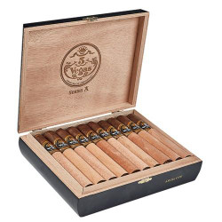 5 Vegas Series 'A' Archetype Cigars 20ct. Box, premium wooden cigar box containing 20 cigars with protective bands. 5 Vegas Series 'A' Archetype Cigars 20ct. Box, premium wooden cigar box containing 20 cigars with protective bands.