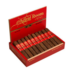 Altadis Aging Room Quattro Maduro Espressivo Cigars 20Ct. Box, a red cigar box containing twenty robust cigars with red and gold bands, designed for premium Maduro flavor.
