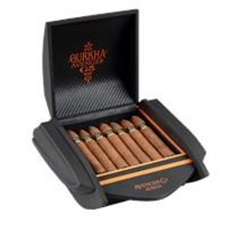 Gurkha Avenger G5 Torpedo Cigars 20Ct. Box, open cigar box displaying 20 torpedo-shaped cigars inside. Gurkha Avenger G5 Torpedo Cigars 20Ct. Box, open cigar box displaying 20 torpedo-shaped cigars inside.
